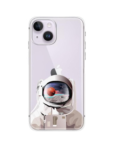 Funda Blingy's para iPhone 14 Astronauta 6.1" TPU Transparente