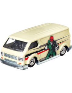 Coche de Juguete Hot Wheels Capitán América Escala 1:64 Metal 2