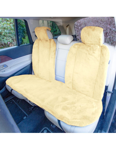 Cojines de Asiento FH Group Beige - Fundas Universales para Auto