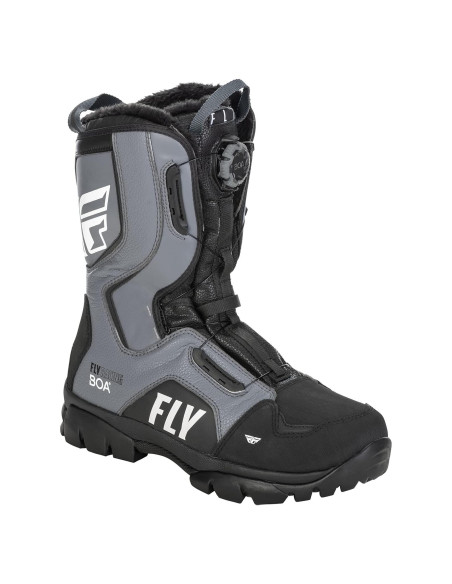 Botas de Nieve Fly Racing Marker BOA Negro/Gris Talla 6