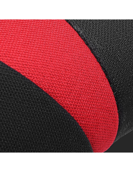 Cubiertas de Asiento CAR-GRAND ZT227 Tela Lavable Negro y Rojo