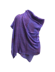 Tela de Altar de Meditación Om Ganesh 100% Algodón 96.5x182.9cm