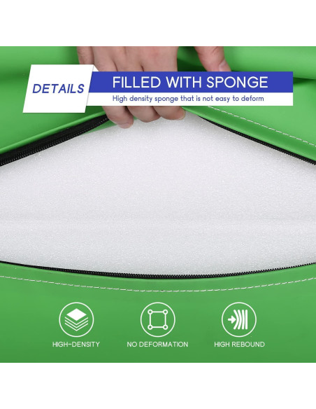 Colchoneta Octagonal de Gimnasia Capacmkseh 62x65 cm Azul