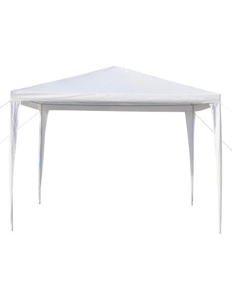 Carpa Plegable 3 Paredes Laterales MELOOLM 3x3m Blanca
