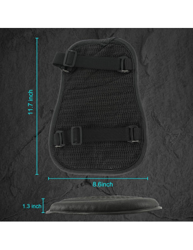 Cojín de Asiento de Gel SUNPIE Universal para Motocicleta
