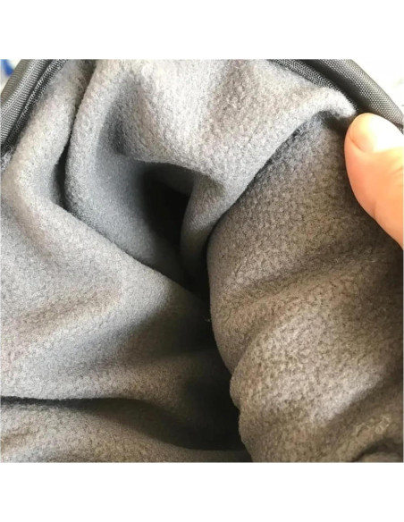 Cubiertas de Manillar de Motocicleta ZXDdxjiu - Acolchadas y Resistentes al Frío