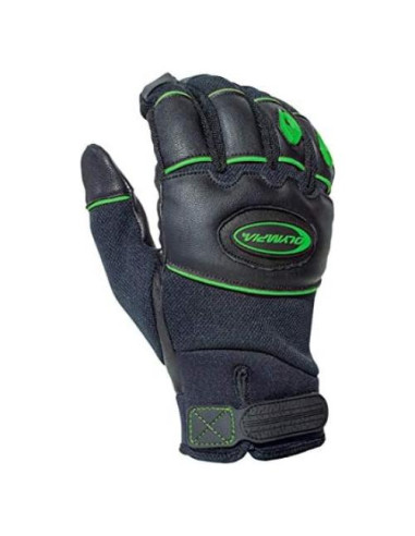 Guante Olympia 714 Cool Hand Negro Verde Mediano
