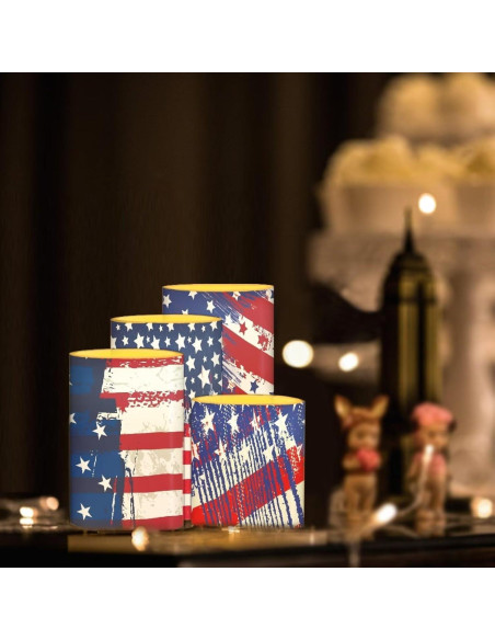 Velas LED Sin Llama con Control Remoto - 4 Tamaños y Colores