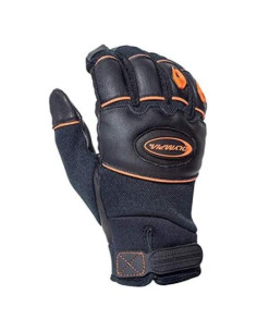 Guante Olympia 714 Cool Hand Negro Naranja Pequeño