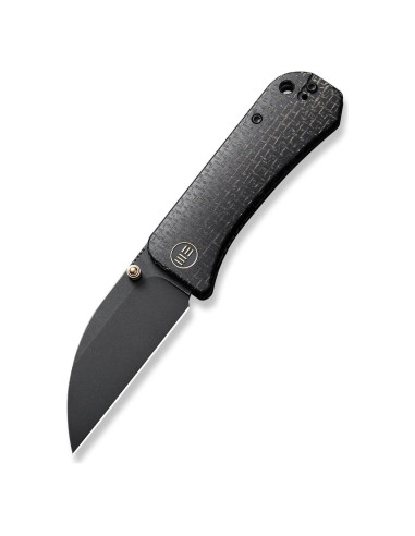 Cuchillo de bolsillo WeKnife Banter Wharncliffe 72.5mm Negro