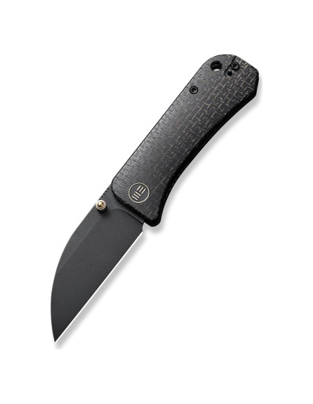 Cuchillo de bolsillo WeKnife Banter Wharncliffe 72.5mm Negro