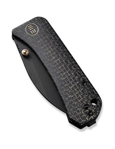 Cuchillo de bolsillo WeKnife Banter Wharncliffe 72.5mm Negro