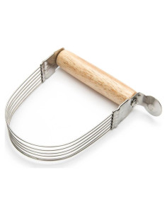 Mezclador de Masa Fox Run 58544 Acero Inoxidable y Madera