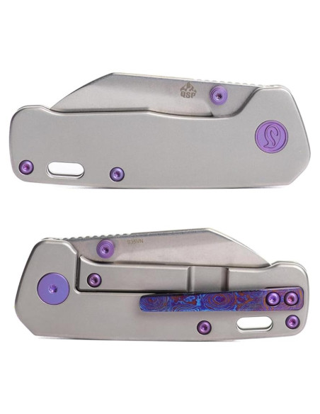 Cuchillo Kaviso x QSP Penguin Mini - Hoja S35VN 5.72 cm