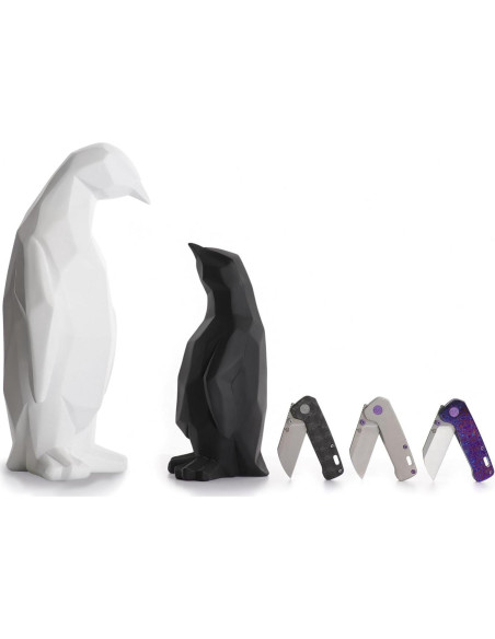 Cuchillo Kaviso x QSP Penguin Mini - Hoja S35VN 5.72 cm