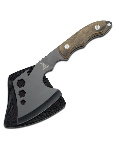 Hacha Elk Ridge ER-199 de Tang Completo 10.5" - Acero Inoxidable