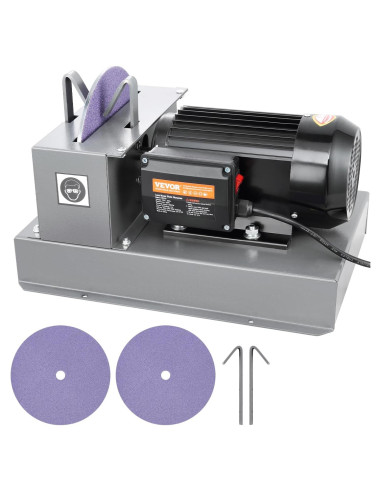 Afilador de Cuchillas de Cortacésped VEVOR 1HP 750W Cerámica