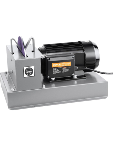 Afilador de Cuchillas de Cortacésped VEVOR 1HP 750W Cerámica