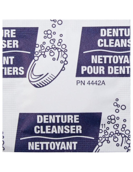Tabletas Limpiadoras de Dentaduras McKesson con Bicarbonato