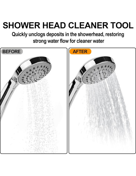 30 Piezas Herramienta de Limpieza Bcautay para Cabezal de Ducha