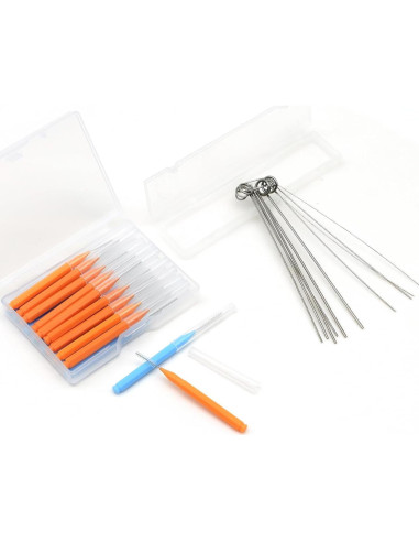 30 Piezas Herramienta de Limpieza Bcautay para Cabezal de Ducha