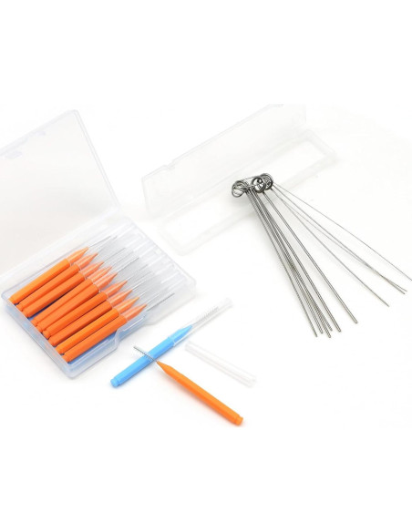 30 Piezas Herramienta de Limpieza Bcautay para Cabezal de Ducha