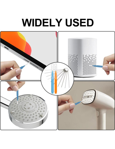 30 Piezas Herramienta de Limpieza Bcautay para Cabezal de Ducha