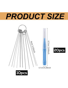 30 Herramientas de Limpieza de Cabezal de Ducha Gosknor 2