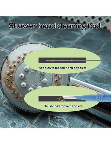 30 Herramientas de Limpieza de Cabezal de Ducha Gosknor