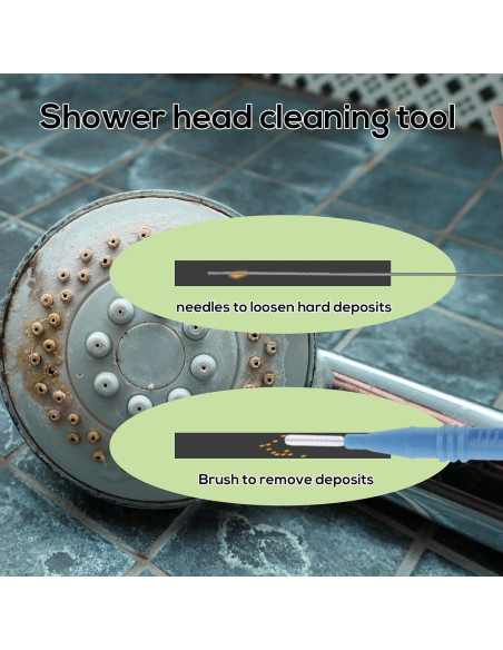 30 Herramientas de Limpieza de Cabezal de Ducha Gosknor