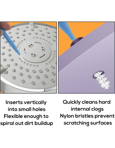 30 Herramientas de Limpieza de Cabezal de Ducha Gosknor