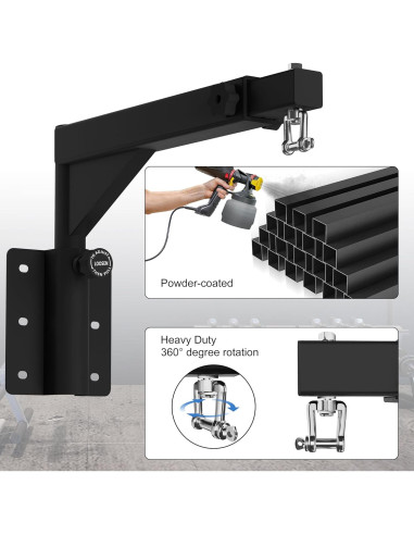 Soporte de bolsa de boxeo ajustable VivaZen 180 alta resistencia