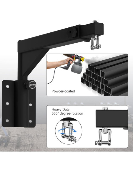 Soporte de bolsa de boxeo ajustable VivaZen 180 alta resistencia