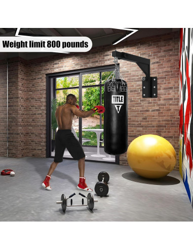 Soporte de bolsa de boxeo ajustable VivaZen 180 alta resistencia