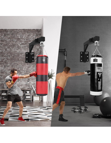 Soporte de bolsa de boxeo ajustable VivaZen 180 alta resistencia