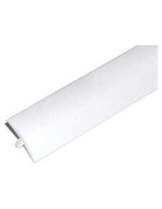 Moldura T Plástica Blanca Edge Supply 1.25" x 3.66 m para Proyectos