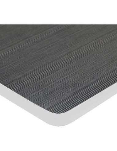 Moldura T Plástica Blanca Edge Supply 1.25" x 3.66 m para Proyectos