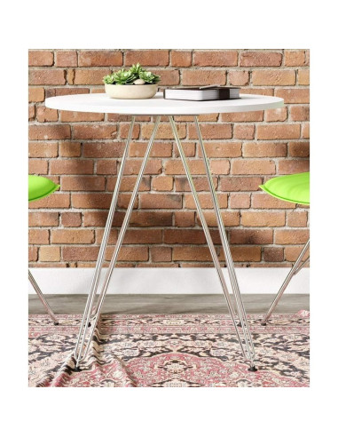 Moldura T Plástica Blanca Edge Supply 1.25" x 3.66 m para Proyectos