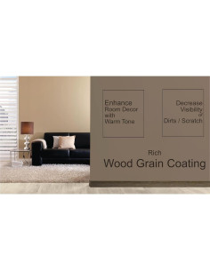 Moldura de Base de Pared de Goma Stelalloy 4" x 2.44m Oscura 2