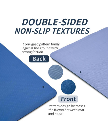 Esterilla de Yoga FLEXISPOT Antideslizante 183x61cm Azul