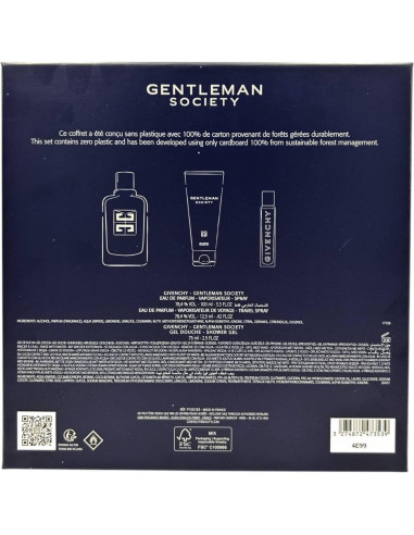 Set de Regalo Givenchy Gentleman 3 Piezas Eau de Parfum 100 ml