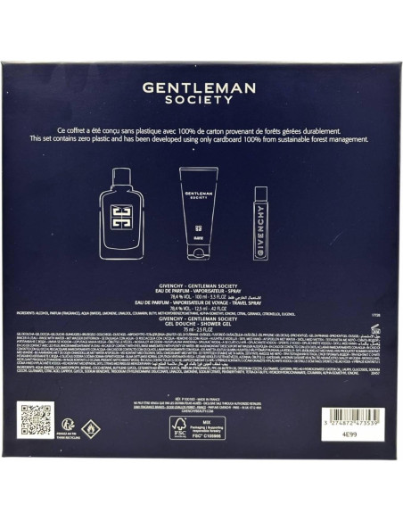 Set de Regalo Givenchy Gentleman 3 Piezas Eau de Parfum 100 ml