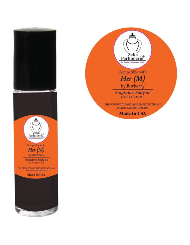 Aceite Corporal Zeka Parfumerie Compatible Burberry Her 9.86ml