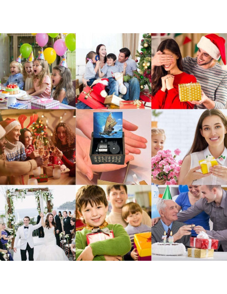 Caja de Música de Cuerda Pursuestar - Moana Cuán Lejos Iré