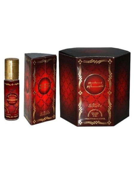 Aceite de Perfume Roll-on Nabeel 6ml Floral Amaderado