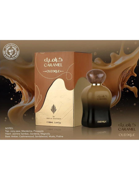 Eau de Parfum Unisex Ard Al Zaafaran Caramelo Oud 100 ml