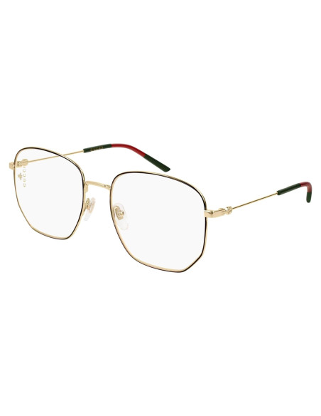 Gafas Ópticas Gucci GG0396O Oro/Negro/Verde/Rojo 56mm