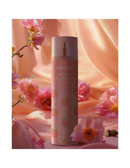 Bruma Corporal Flor de Durazno Forever 21 236.6 ml