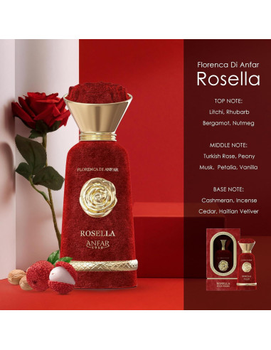 Extrait de Parfum Rosella Pour Femme 100ml - Anfar 1950