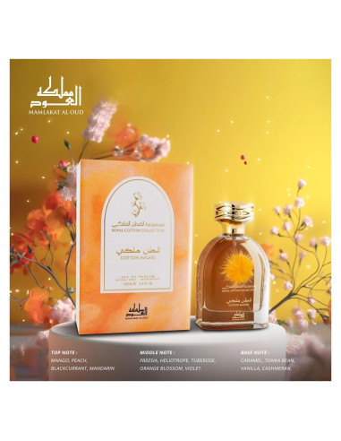 Eau De Parfum Cotton Malaki 100ml Unisex Mamlakat Al Oud